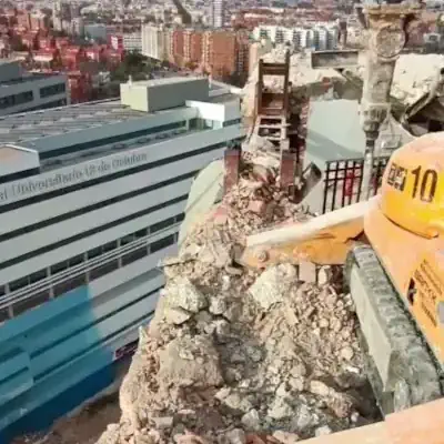 Empresa de demoliciones DiamantCorte en Hospital 12 de Octubre